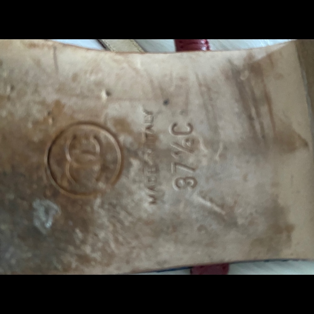 Chanel leather sandals - Picture 14 of 14